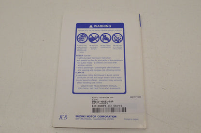 OEM Suzuki 99011-45G52-03A Owner's Manual LT-R450K8 2 NOS