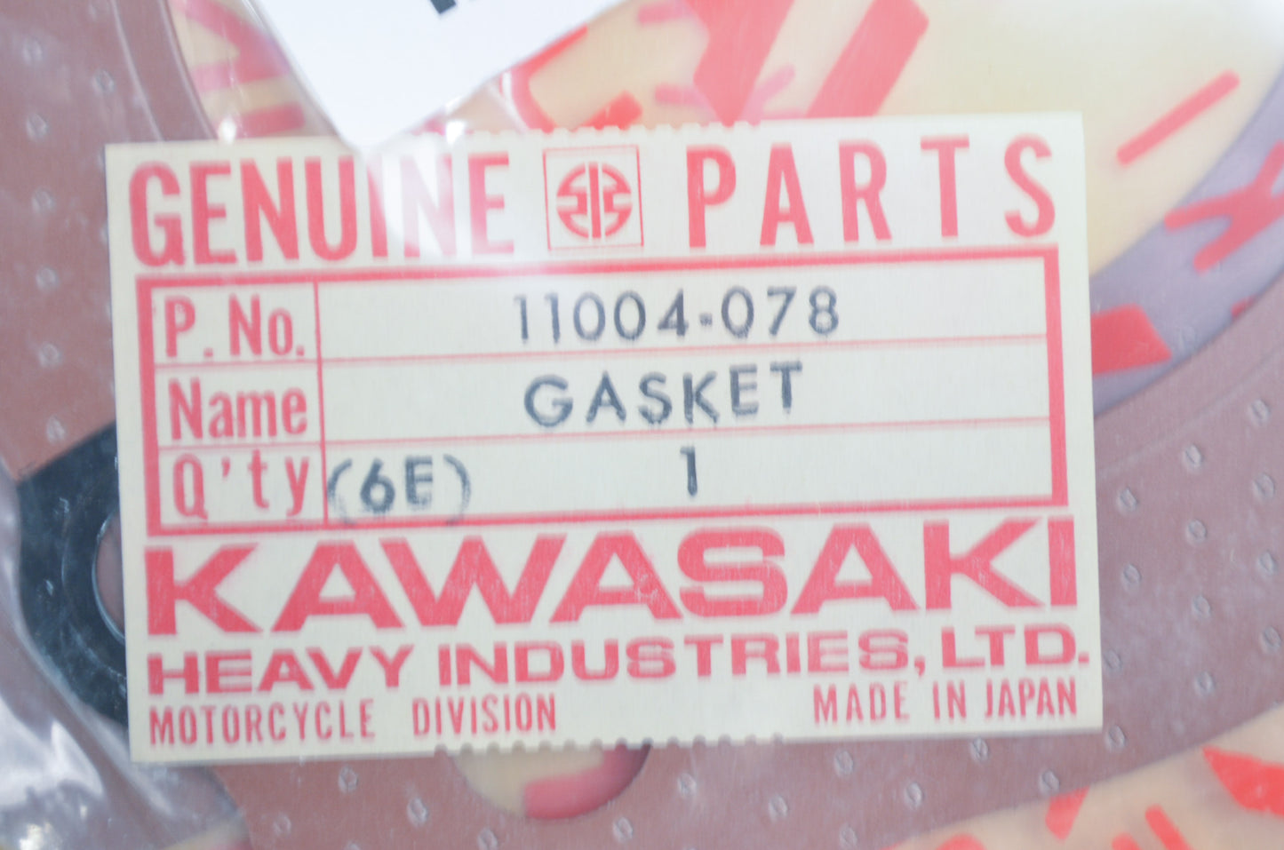 OEM Kawasaki 11004-078 Head Gasket NOS