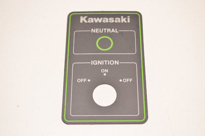 OEM Kawasaki 56030-4003 Ignition Plate Label NOS
