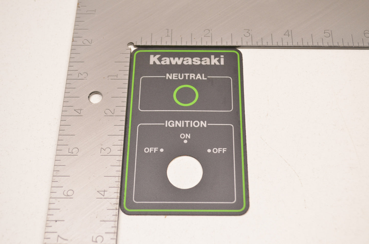 OEM Kawasaki 56030-4003 Ignition Plate Label NOS