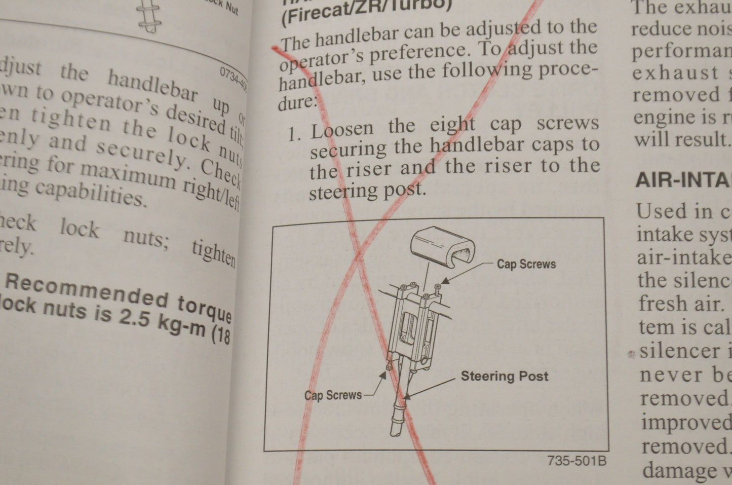 OEM Arctic Cat 2005 Snowmobile Operator's Manual