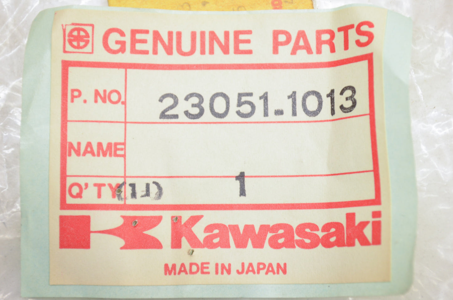 OEM Kawasaki 23051-1013 Signal Lamp Bracket NOS