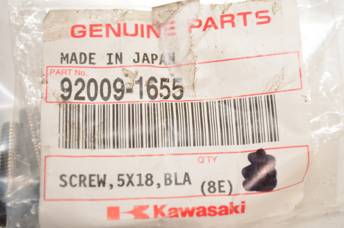 OEM Kawasaki 92009-1655 Screw NOS