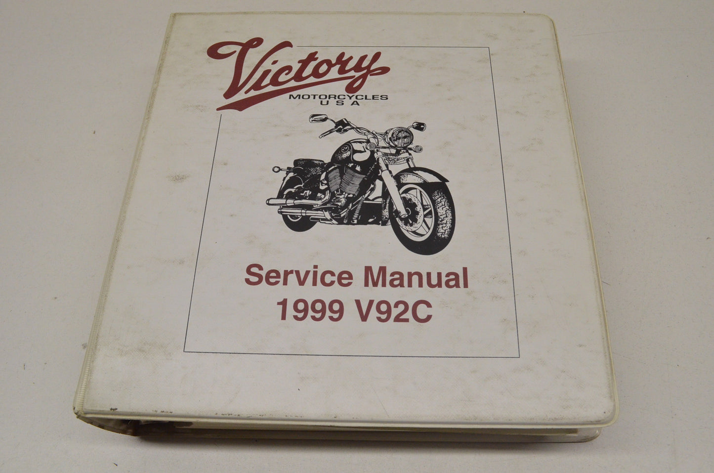 OEM Polaris 9916019 Victory V92C Service Manual 99 99 V92C