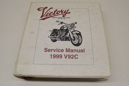 OEM Polaris 9916019 Victory V92C Service Manual 99 99 V92C