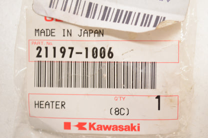 OEM Kawasaki 21197-1006 Heater NOS