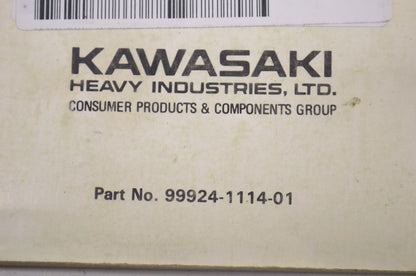 OEM Kawasaki 99924-1114-01 Service Manual KDX200E