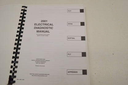 OEM Harley Davidson 01 Electrical Diagnostic Manual