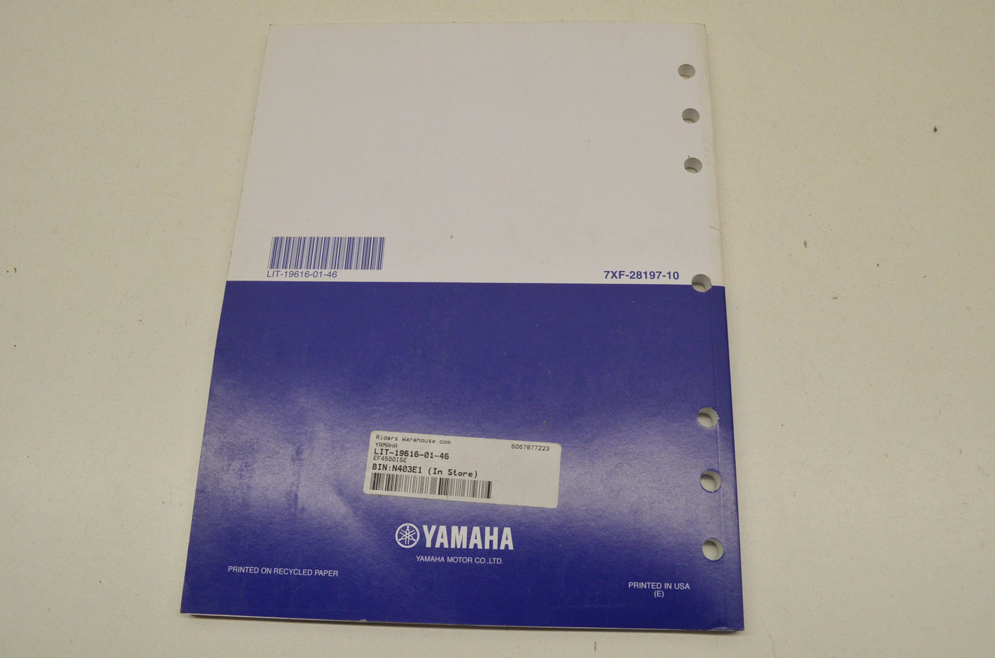 EF4500iSE Service Manual EF4500iSE NOS