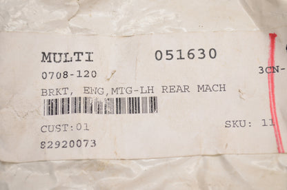 OEM Arctic Cat 0708-120 Machined Left Hand Rear Engine Mounting Bracket NOS