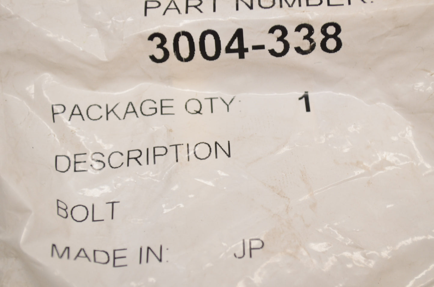 OEM Arctic Cat 3004-338 Bolt (6X12) NOS