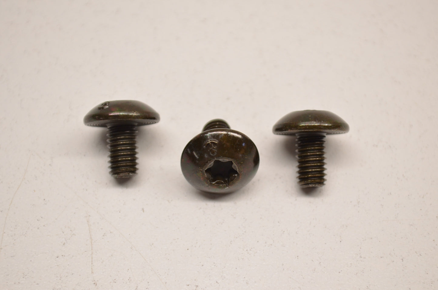 OEM Arctic Cat 8477-610 TSTRH M6X1.0X10 Z& Black Machine Screw Qty 3 NOS