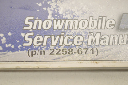 OEM Arctic Cat 10 Snowmobile Service Manual