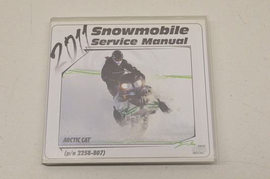 OEM Arctic Cat 2258-807 11 Snowmobile Service Manual