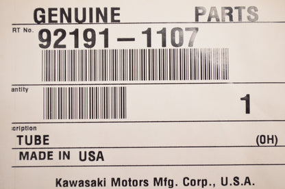 OEM Kawasaki 92191-1107 Tube 5X9X450 NOS