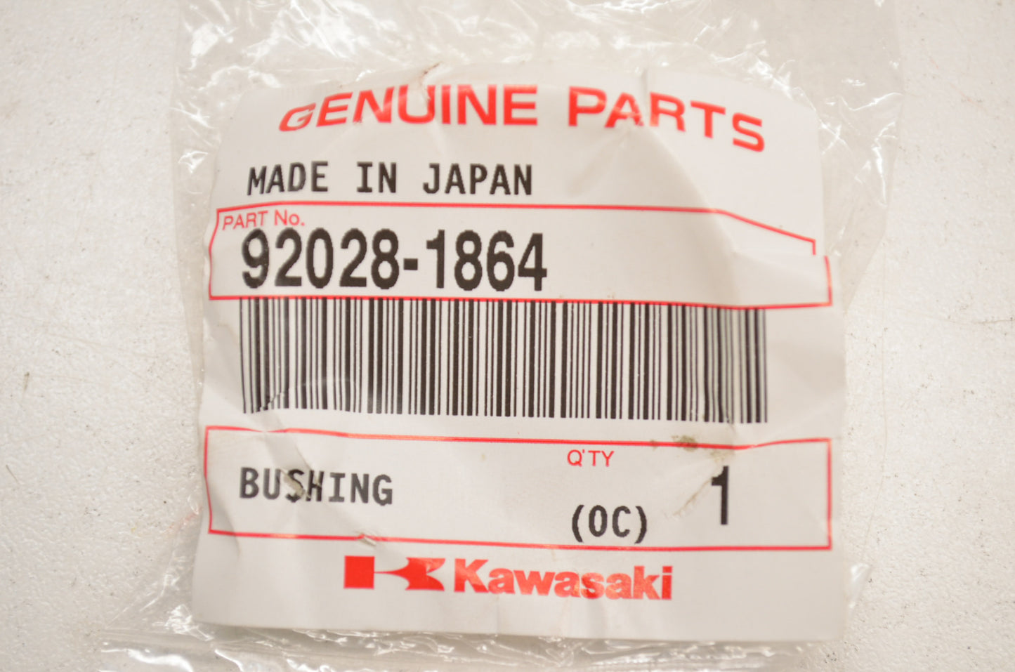 New OEM Kawasaki 92028-1864 Bushing NOS