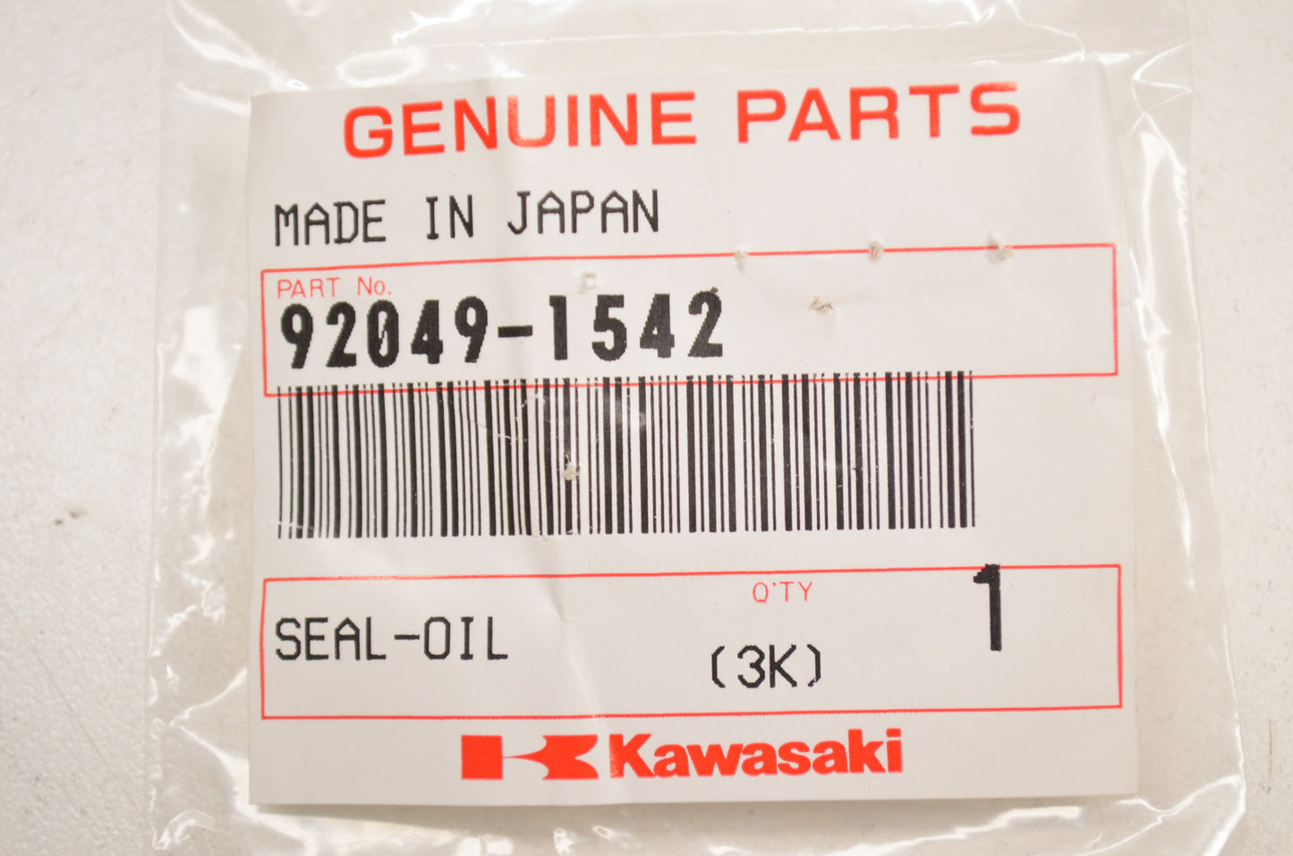 OEM Kawasaki 92049-1542 Oil Seal