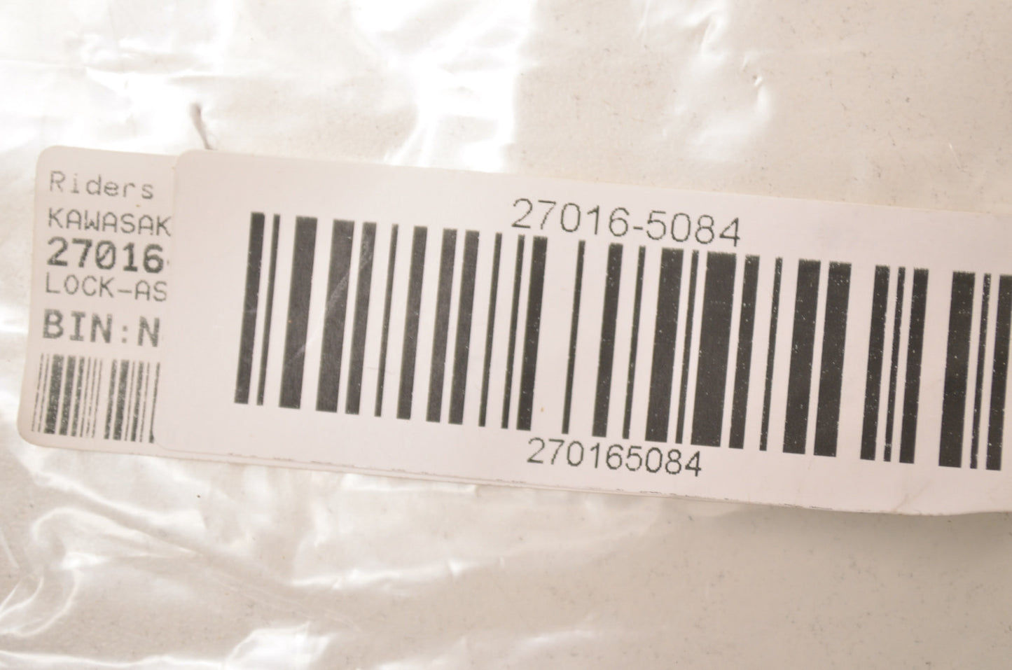 OEM Kawasaki 27016-5084 Helmet Lock Assembly NOS