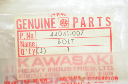 New OEM Kawasaki Steering Stem Head Bolt NOS