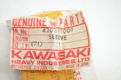 New OEM Kawasaki 42036-1009 Rear Brake Sleeve NOS