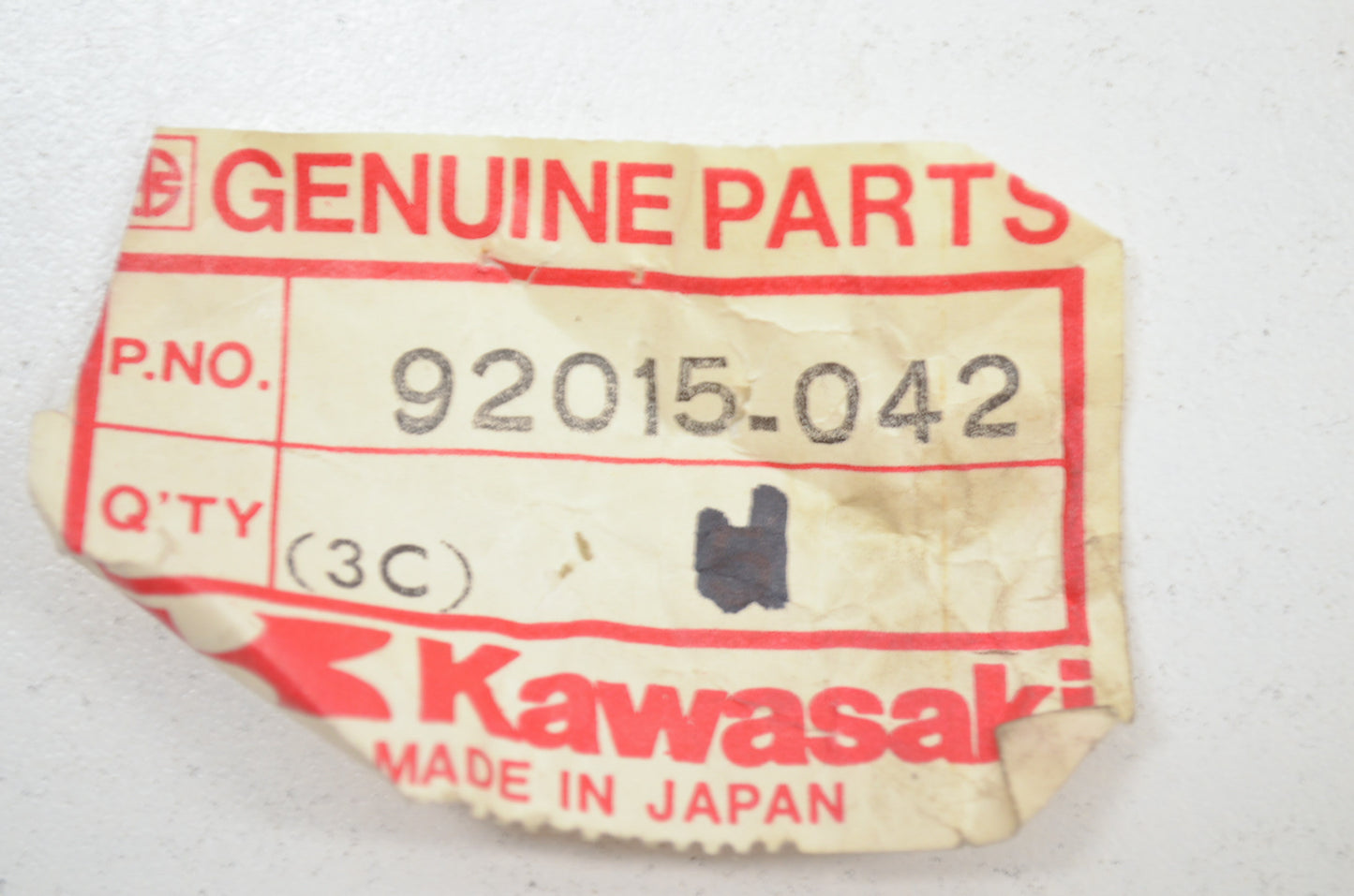 New OEM Kawasaki Brake Rod Adjuster Nut NOS