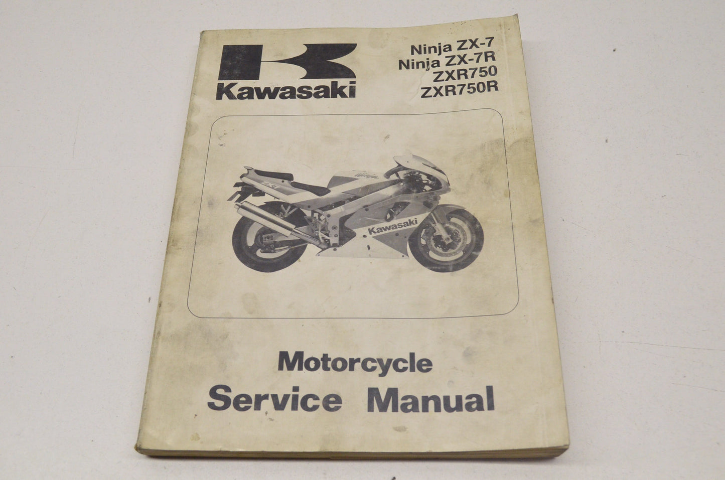 OEM Kawasaki 99924-1139-01 Service Manual ZX750J/K