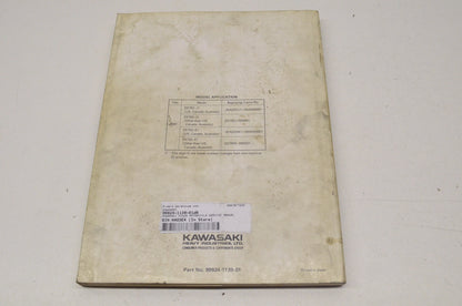 OEM Kawasaki 99924-1139-01 Service Manual ZX750J/K