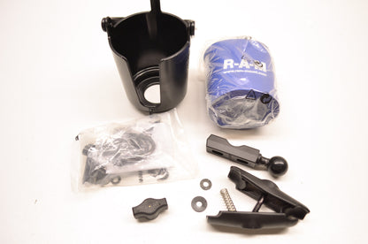 New Ram Mounts Self-Leveling Drink Cup Holder NOS