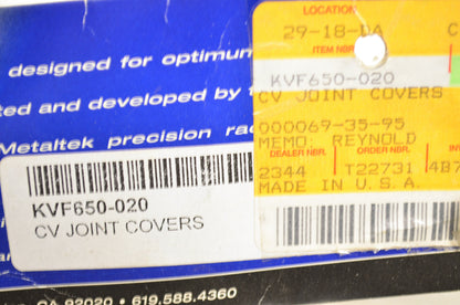 CV Joint Cover Kit NOS