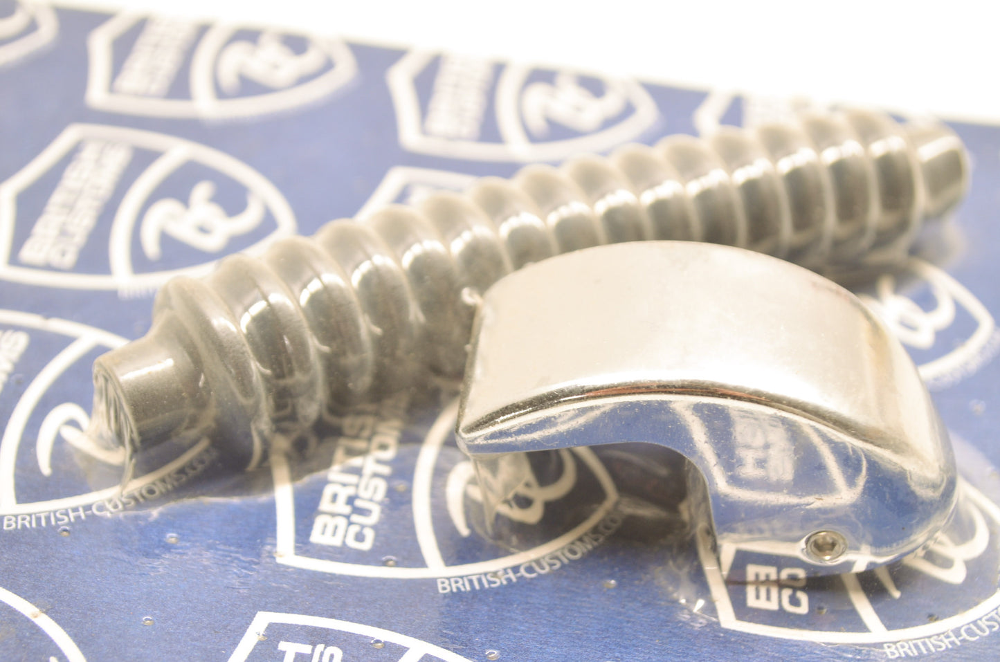 Chrome Clutch Cover Finisher Kit NOS
