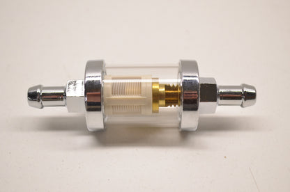 New Biker's Choice Clear-View Fuel Filter 5/16' NOS