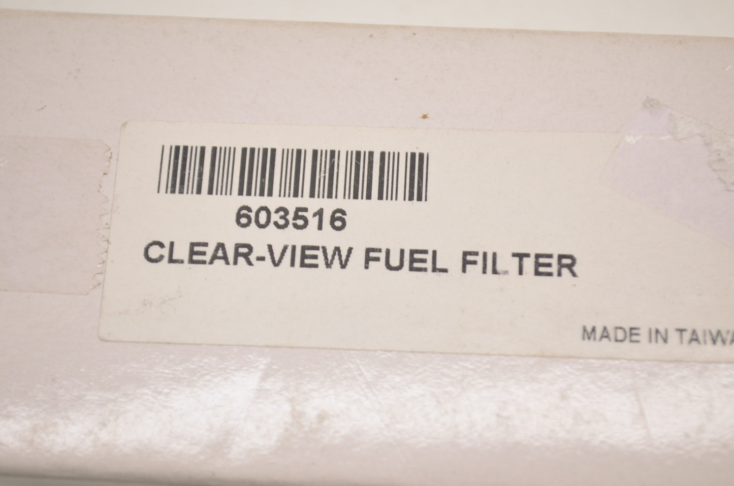 New Biker's Choice Clear-View Fuel Filter 1/4' NOS