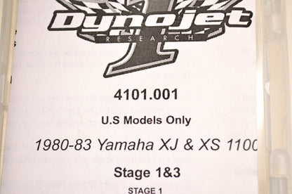 Stage 1 & 3 Jet Kit Yamaha 80-83 XJ/XS 1100 NOS