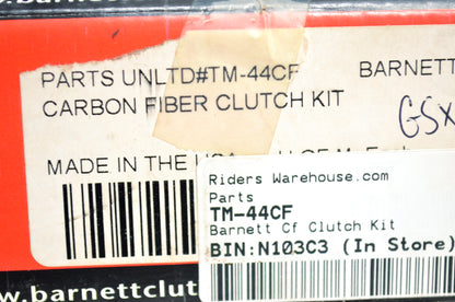 Barnett TM-44CF Carbon Fiber Clutch Kit NOS