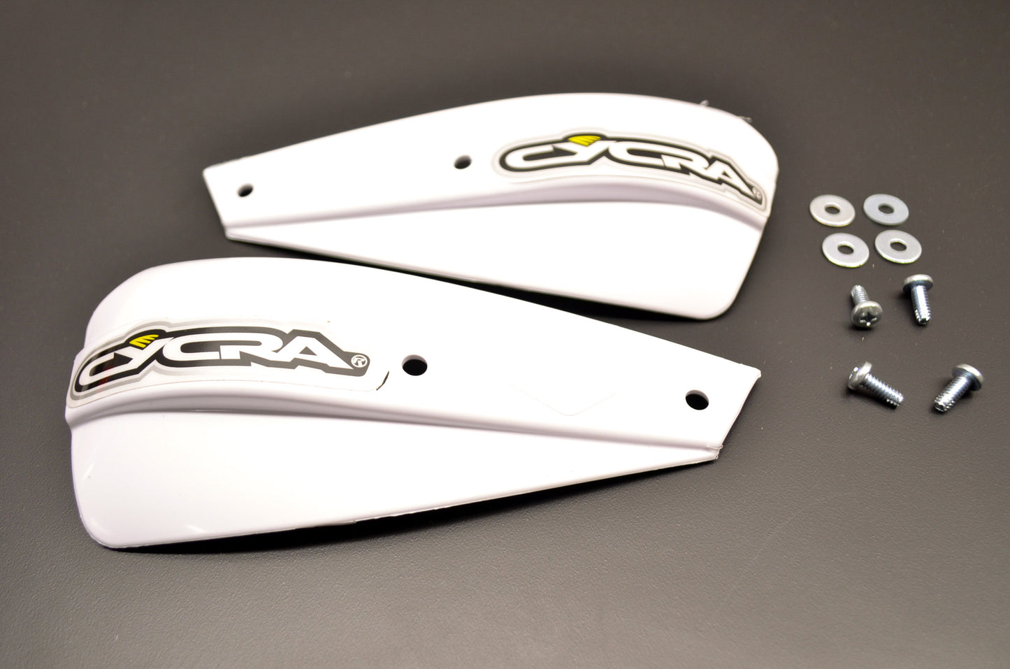 New Cycra Low-Profile Enduro Handguard Kit White NOS