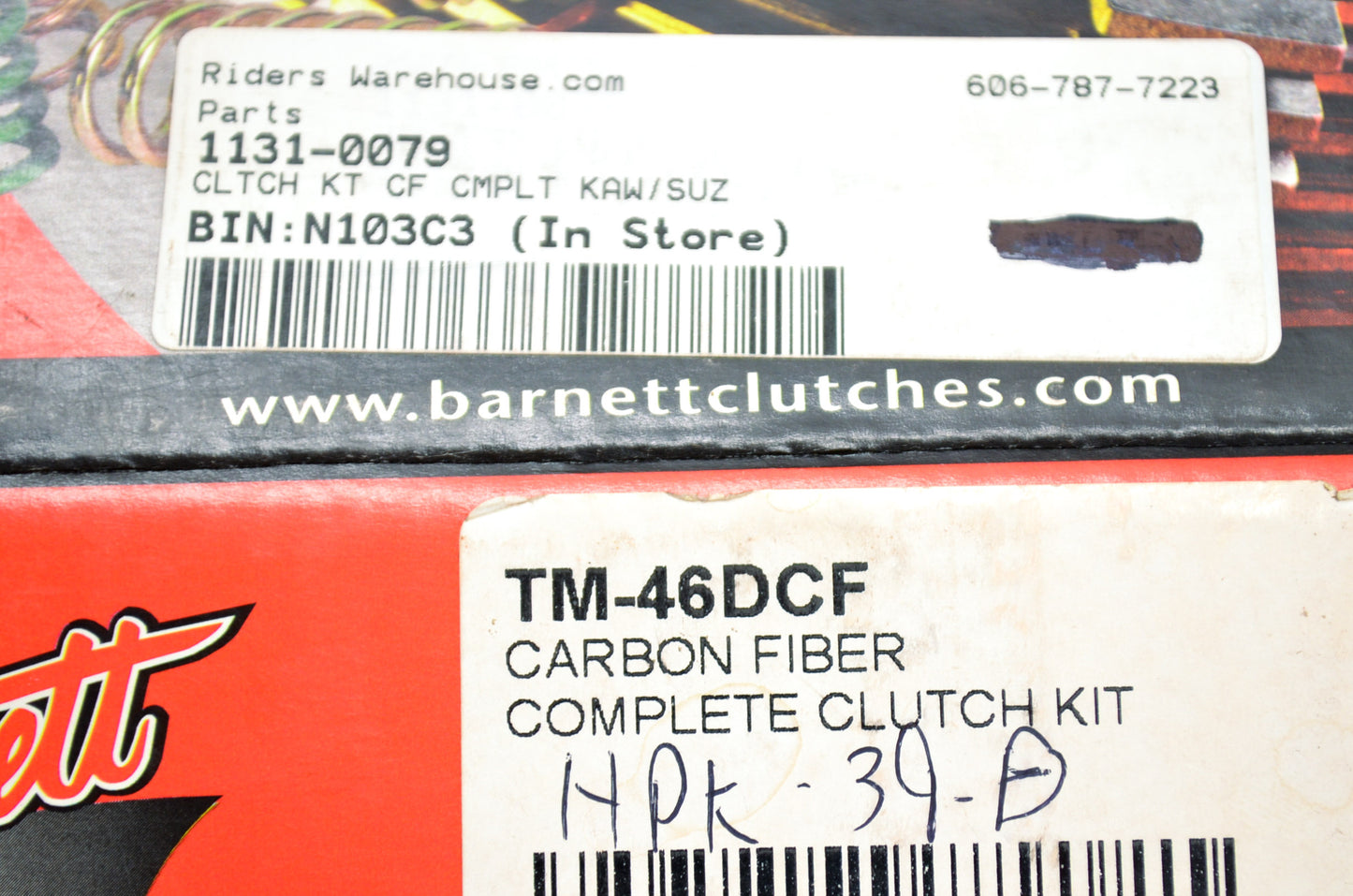 Barnett TM-46DCF, 1131-0079 Dirt Digger Carbon Fiber Clutch Kit NOS