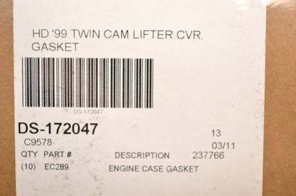 Lifter Cover Gaskets Harley Davidson 99 Twin Cam Engine Qty 11 NOS