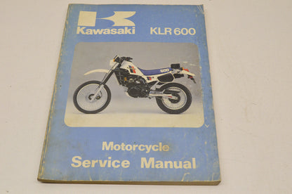 OEM Kawasaki KLR 600 Service Manual 84 84 KL600-A1