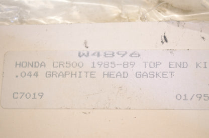 Cometic 6500-818, W4896, C7019 Top End Gasket Kit 85-89 CR500 NOS