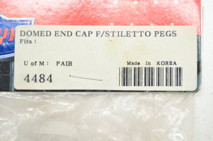 Stiletto Peg Domed End Cap Qty 2 NOS