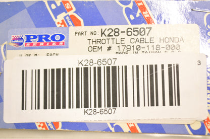 New LeMans Pro Series Throttle Cable Honda NOS
