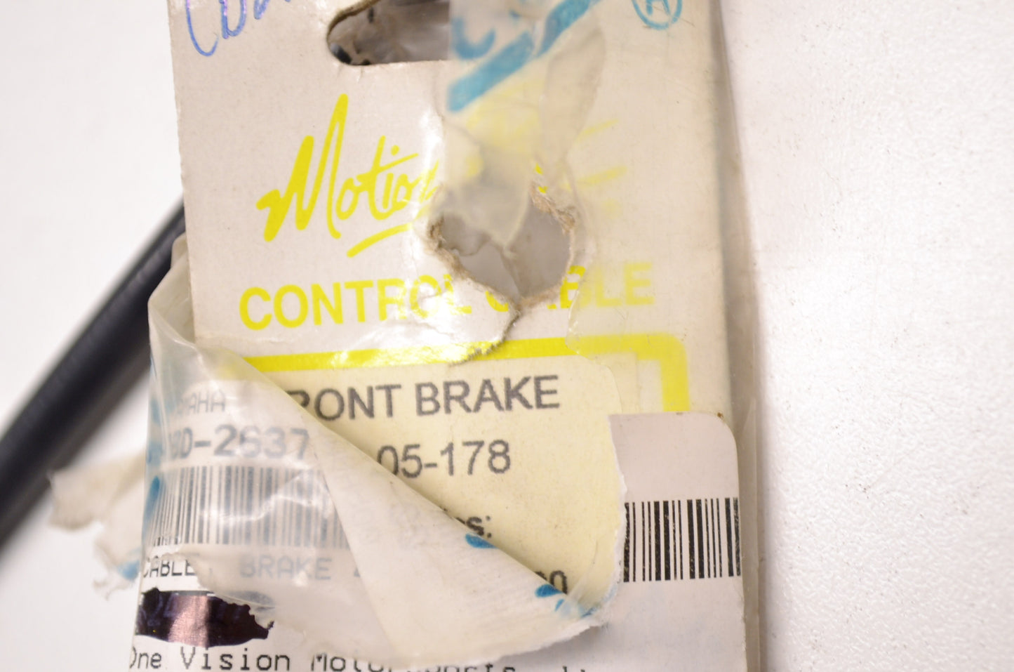 New Motion Pro Upper Front Brake Cable NOS
