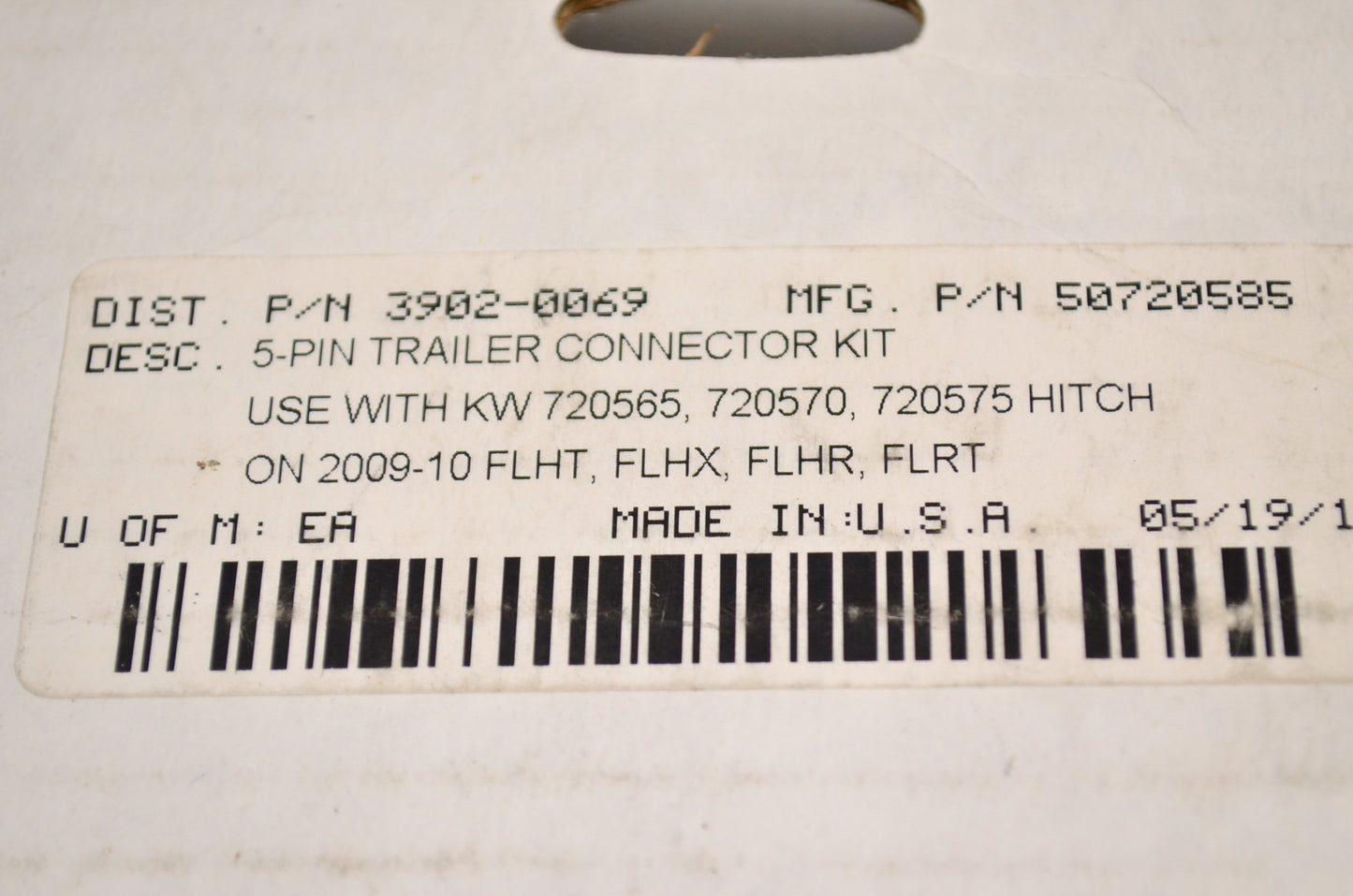 5-Pin Trailer Connector Kit NOS