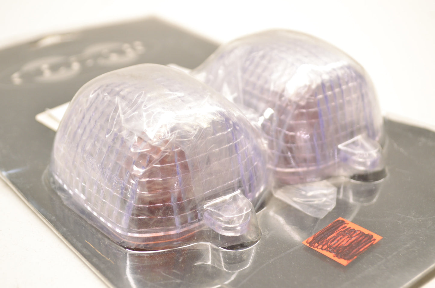 Clear Alternatives 2020-0242, CTS-0010-R Rear Turn Signal Lens w/ Bulb Qty 2 NOS