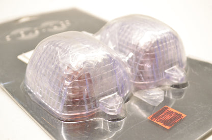 Clear Alternatives 2020-0242, CTS-0010-R Rear Turn Signal Lens w/ Bulb Qty 2 NOS
