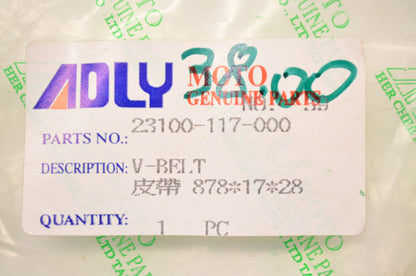 New Adly V Belt NOS