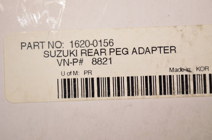Kuryakyn 568-8821, 1620-0156, 8821 Suzuki Rear Peg Adapter Qty 2 NOS