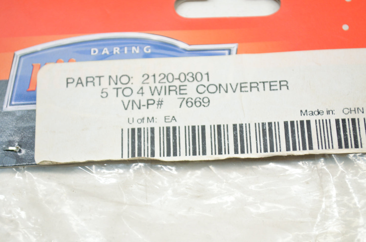 New KuryAkyn Trailer Wiring Harness 5 to 4 Wire NOS