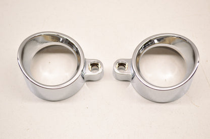 Silver Bullet Visored Top Mount Bezels Qty 2 NOS