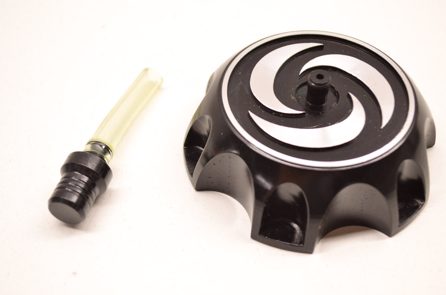 Aftermarket 207-1-Bk Billet Gas Cap Black NOS